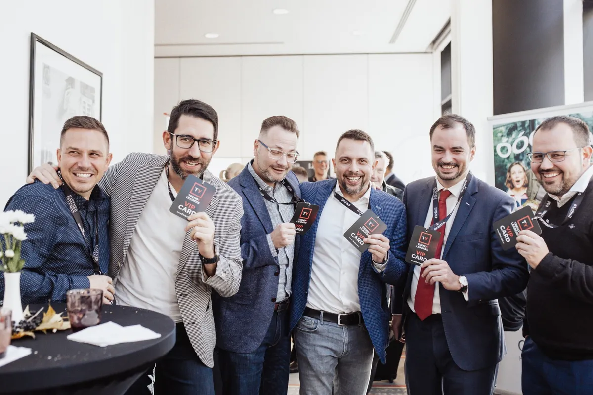 Účastníci s VIP kartami Trendy Leaders